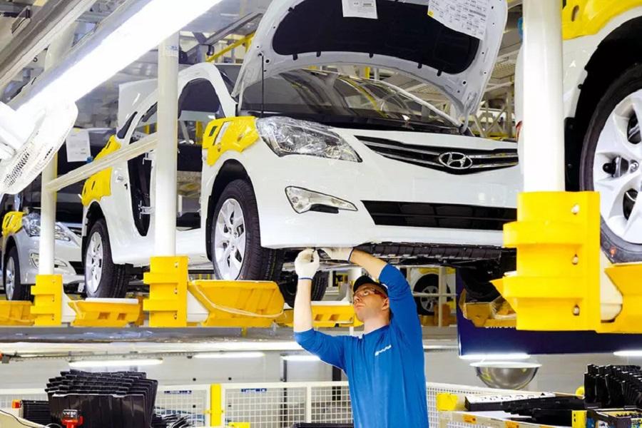 Production of Korean cars has stopped in St. Petersburg