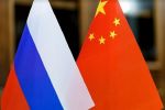 Флаги России и Китая