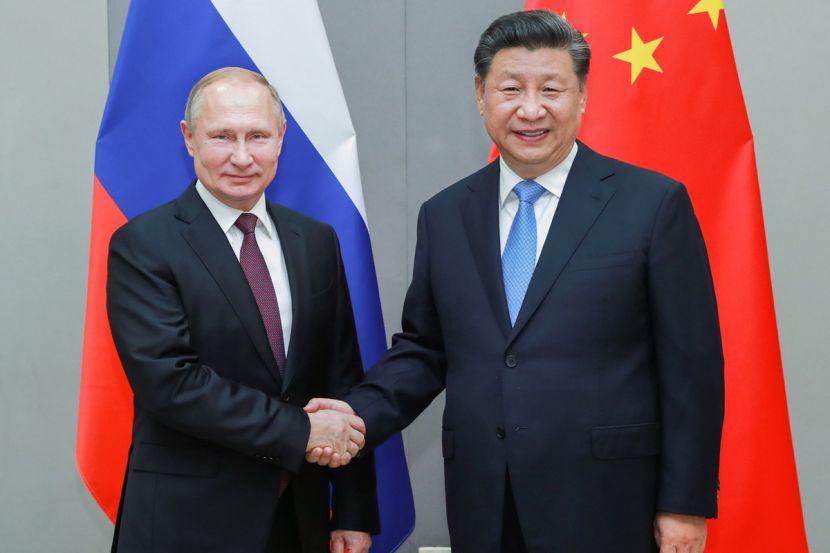 Путин и Си Цзиньпин