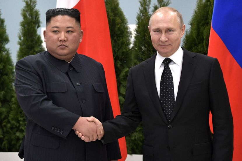 Путин и Ким Чен Ын