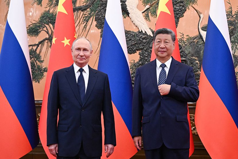 Путин и Си Цзиньпин в Пекине