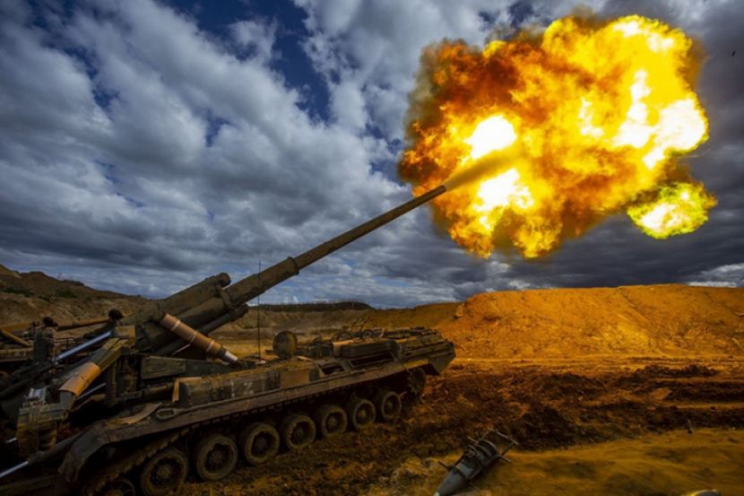 российская артиллерия