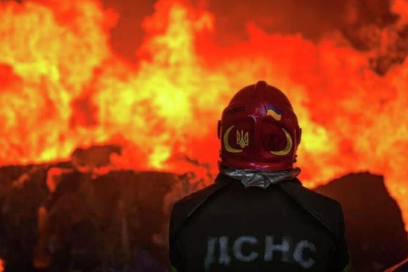 пожарный Украина