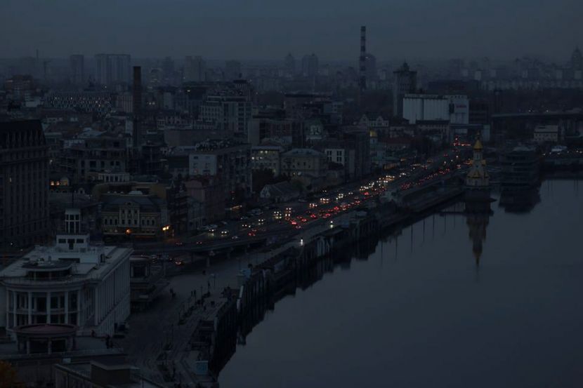 Киев без света