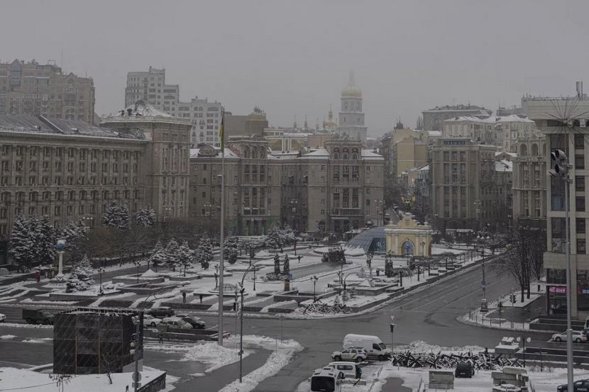 Киев зимой