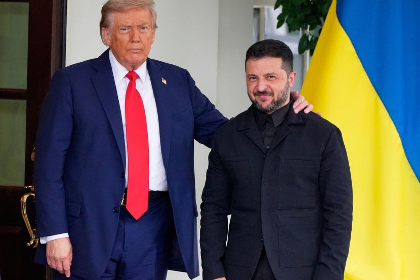 Трамп и Зеленский