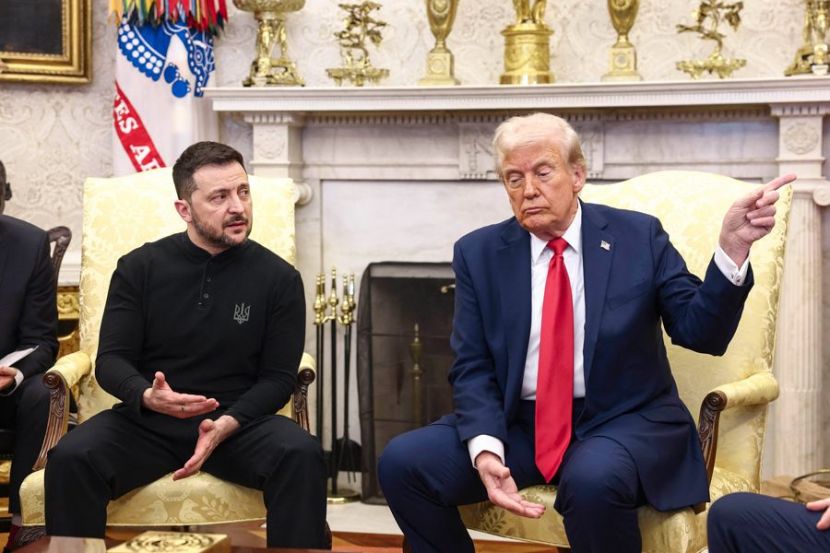 Трамп и Зеленский